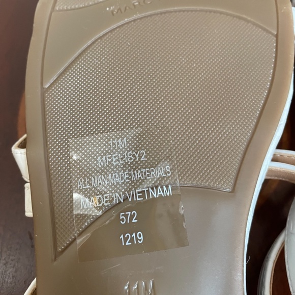 Marc Fisher Croc Embossed Strappy Sandal - Picture 7 of 10